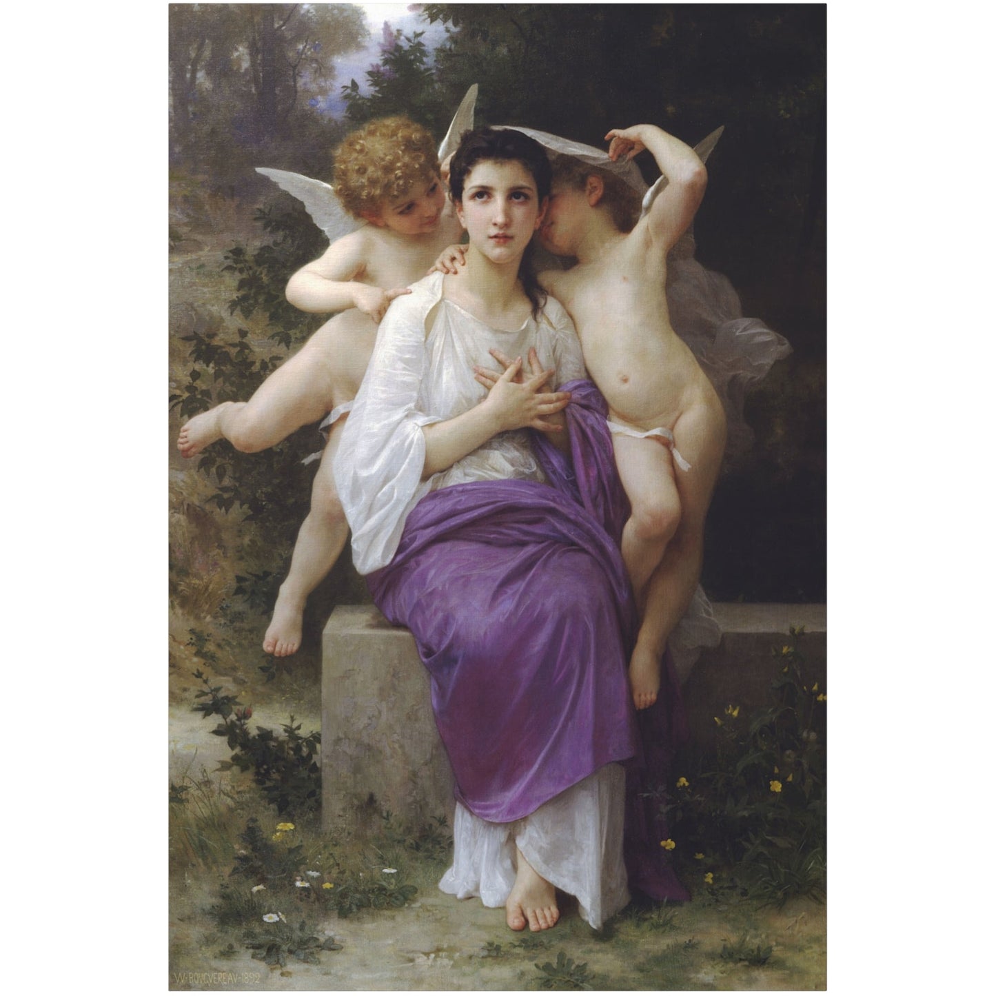 The Heart's Awakening - Canvas Wrap