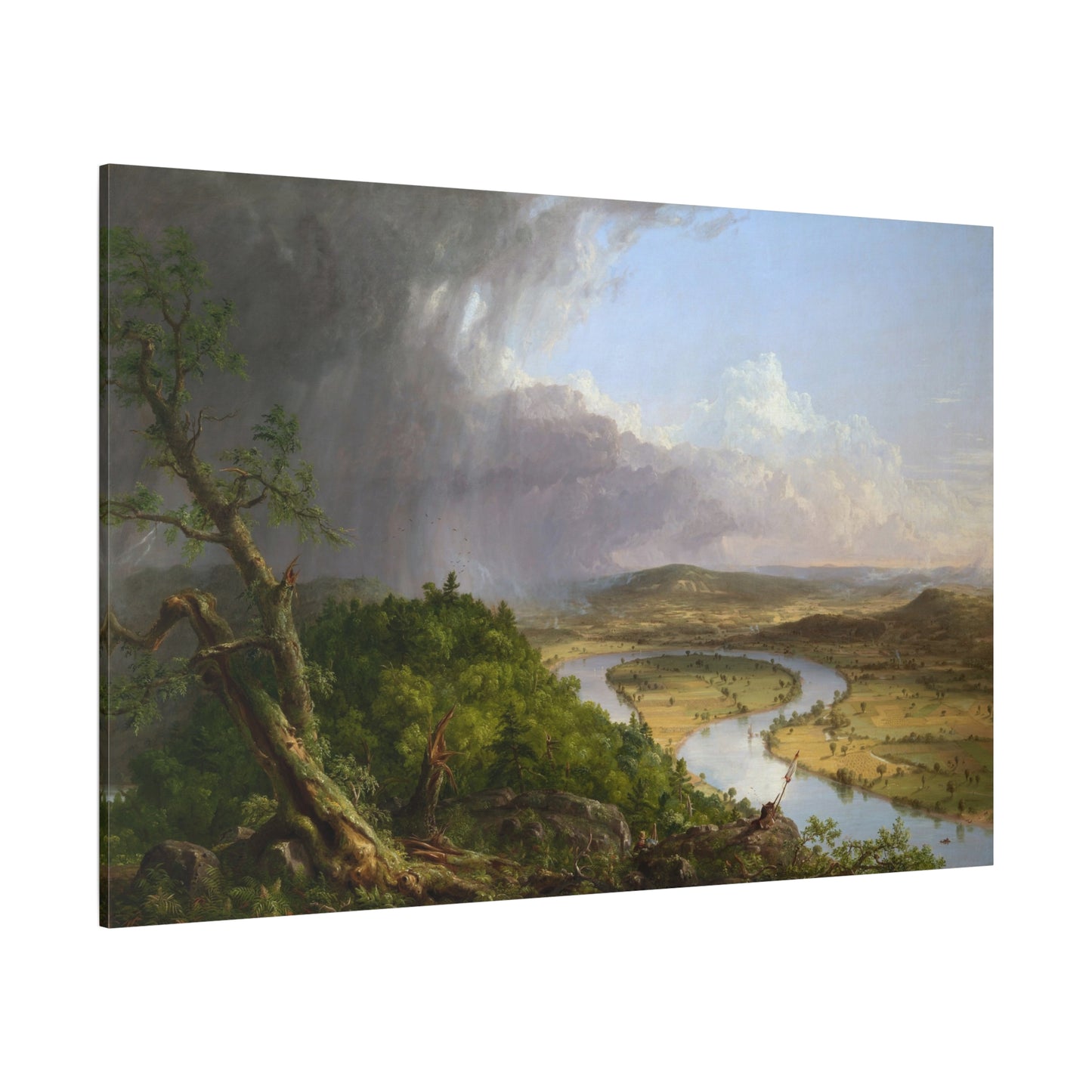 The Oxbow - Canvas Wrap
