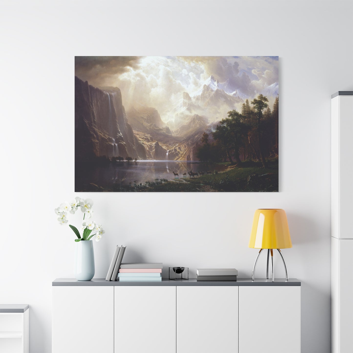 Among the Sierra Nevada Mountains - Canvas Wrap