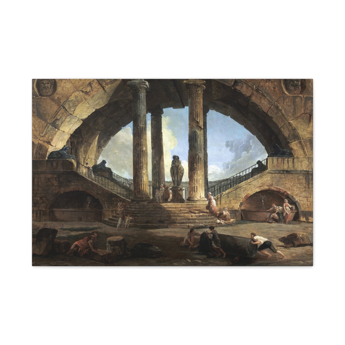 Roman Capriccio - Canvas Wrap