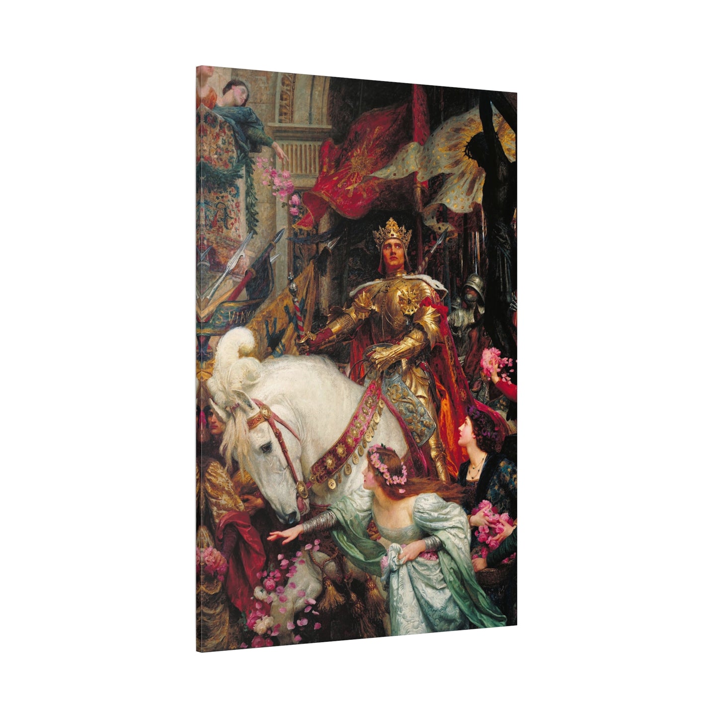 The Two Crowns - Canvas Wrap