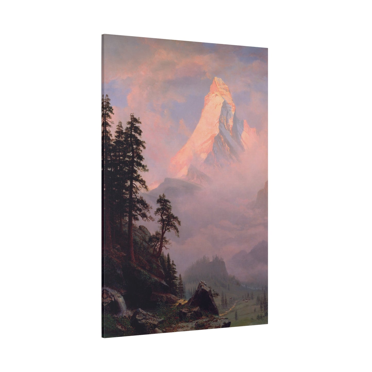 Sunrise on the Matterhorn - Canvas Wrap