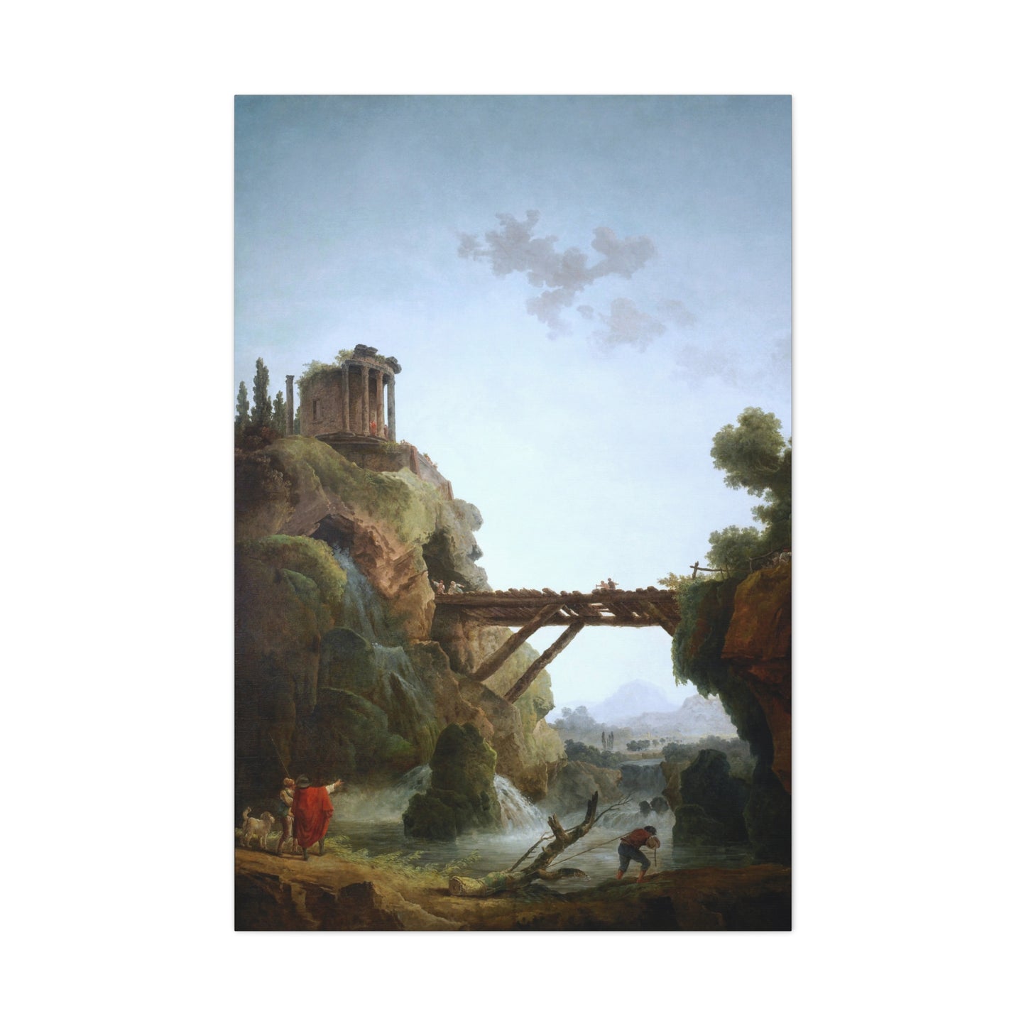 Fantastic View of Tivoli - Canvas Wrap
