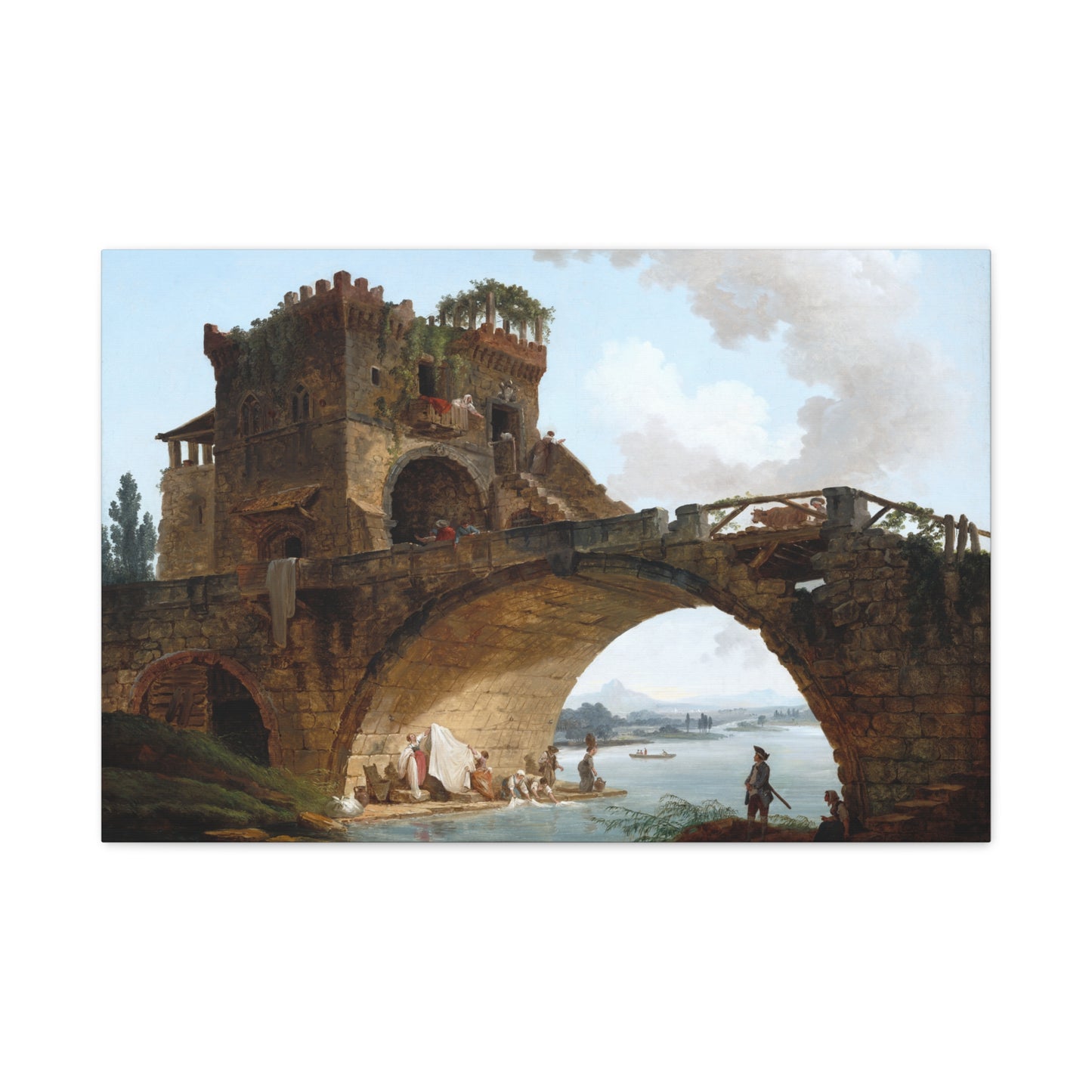 The Ponte Salario - Canvas Wrap