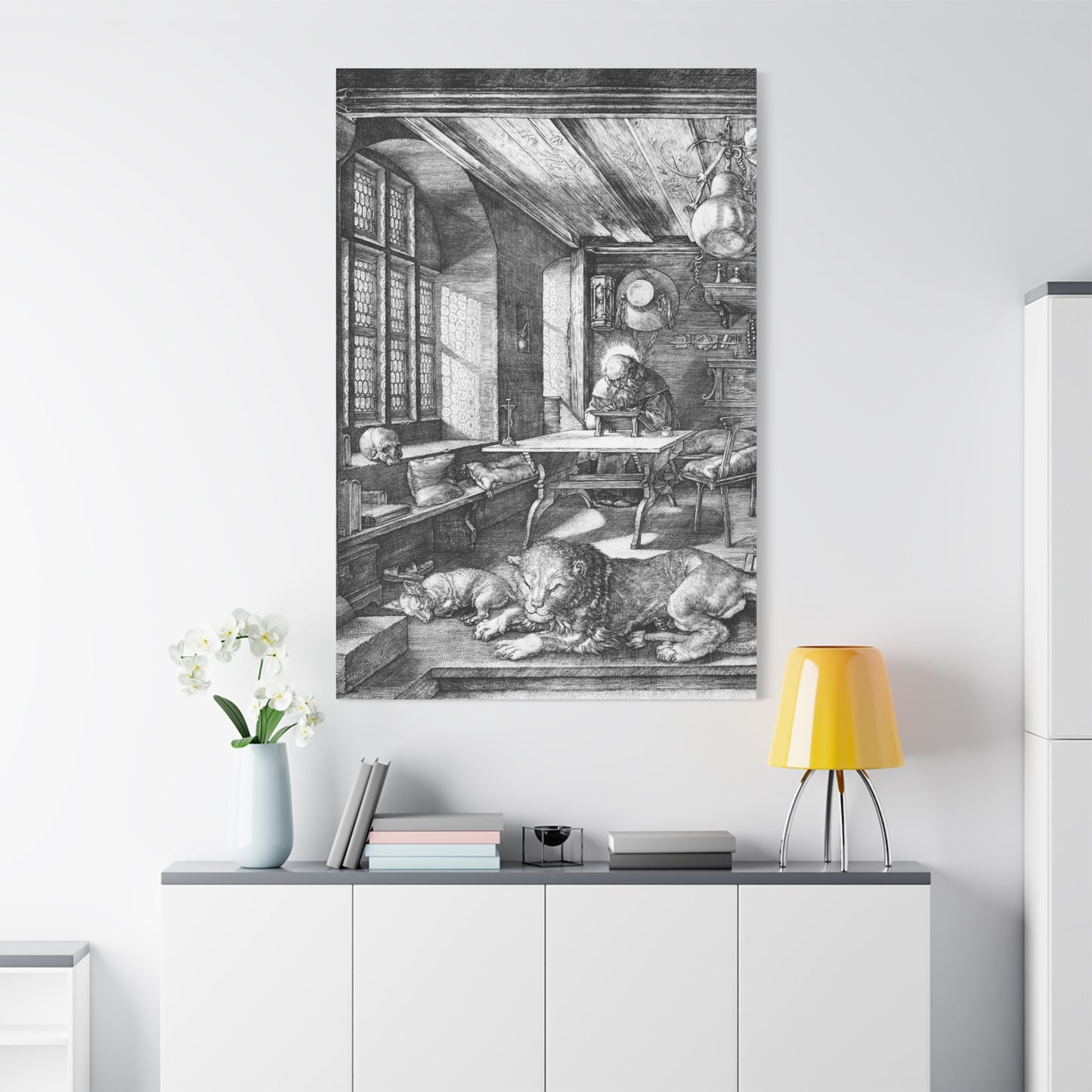 St. Jerome in His Study - Canvas Wrap