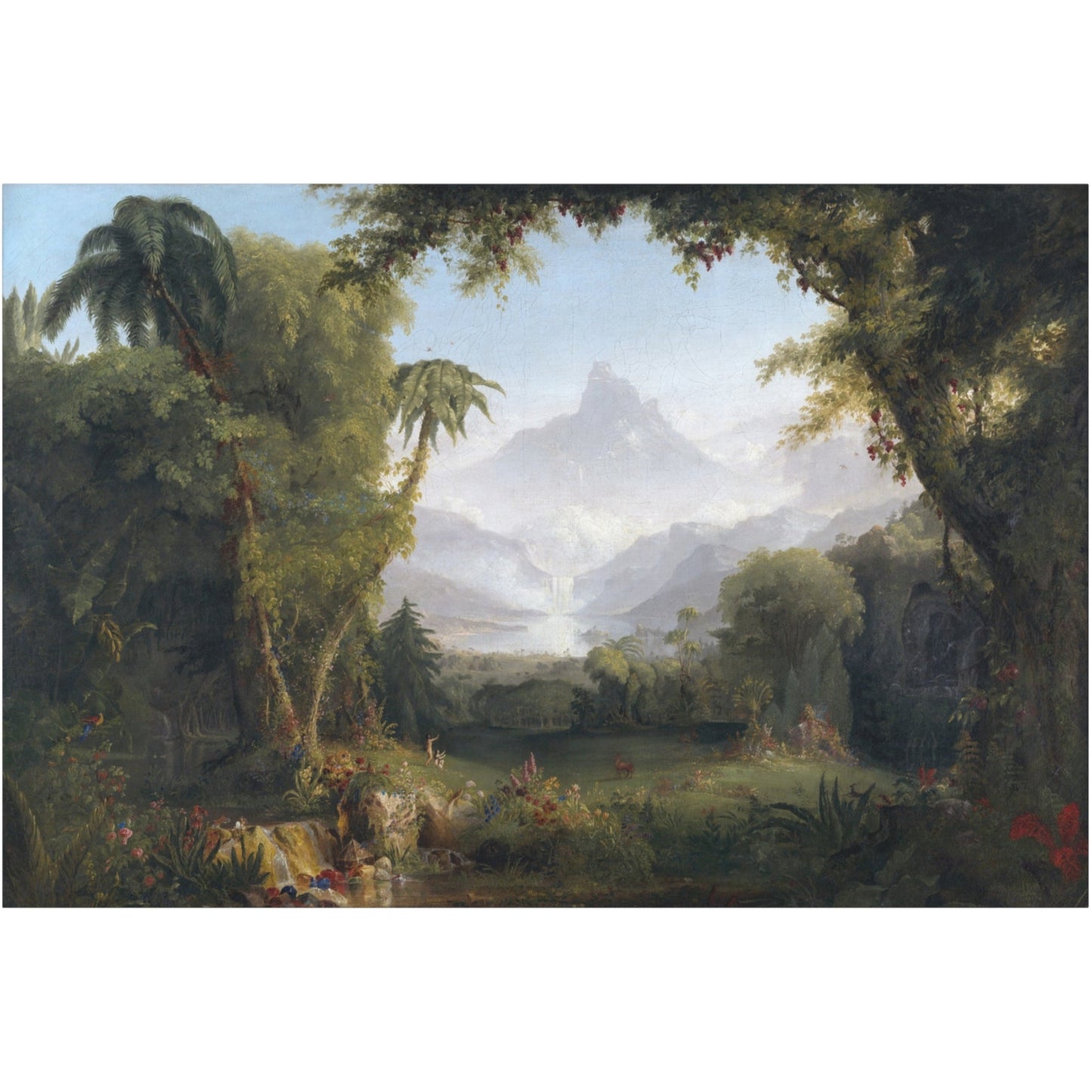 The Garden of Eden - Canvas Wrap