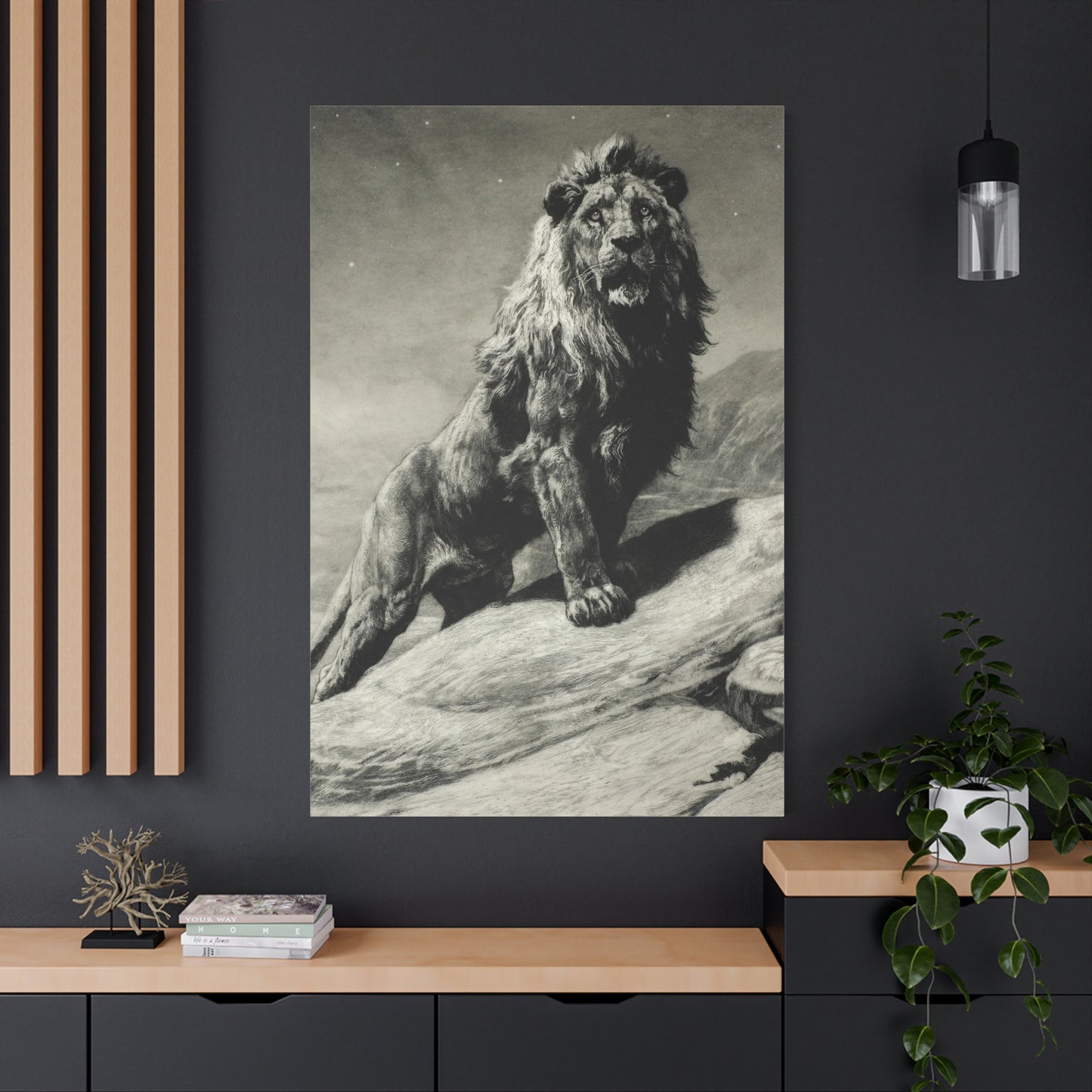 The King - Canvas Wrap