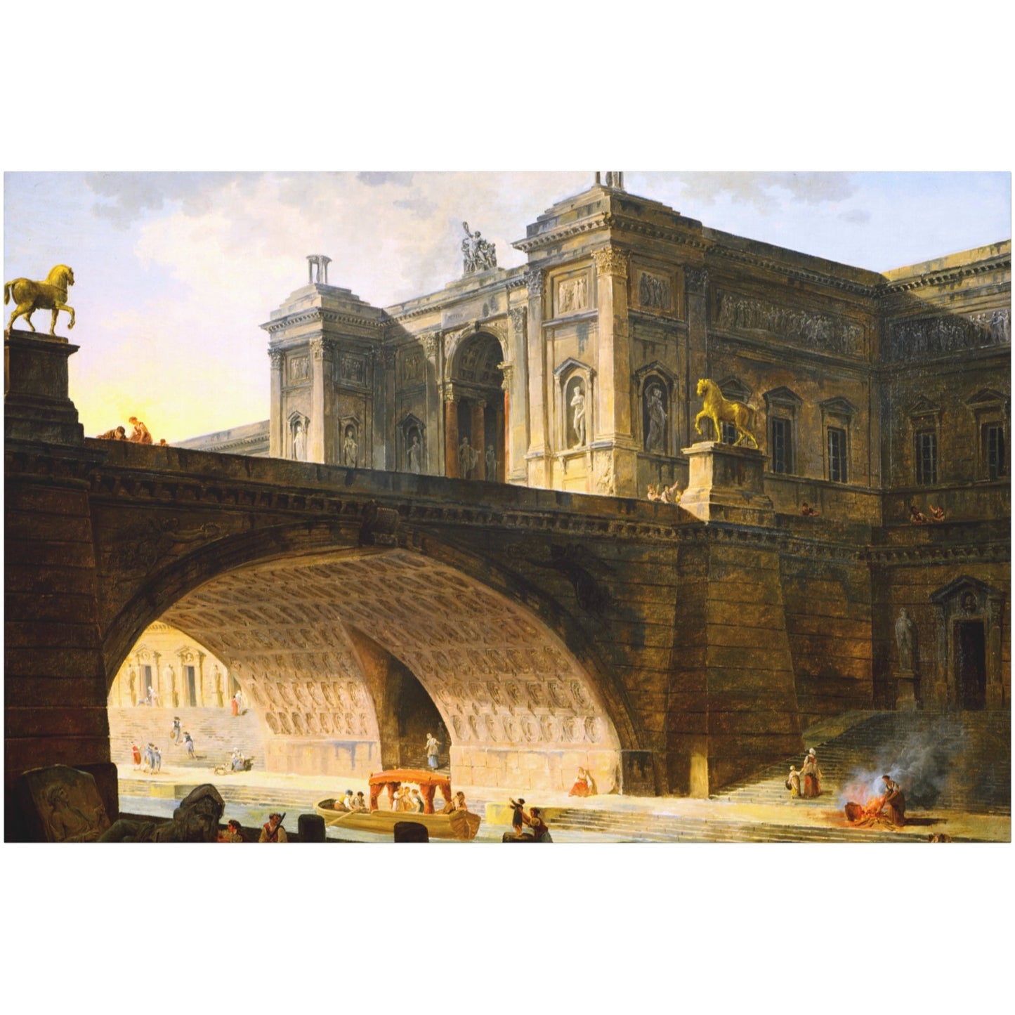 Architectural Fantasy - Canvas Wrap