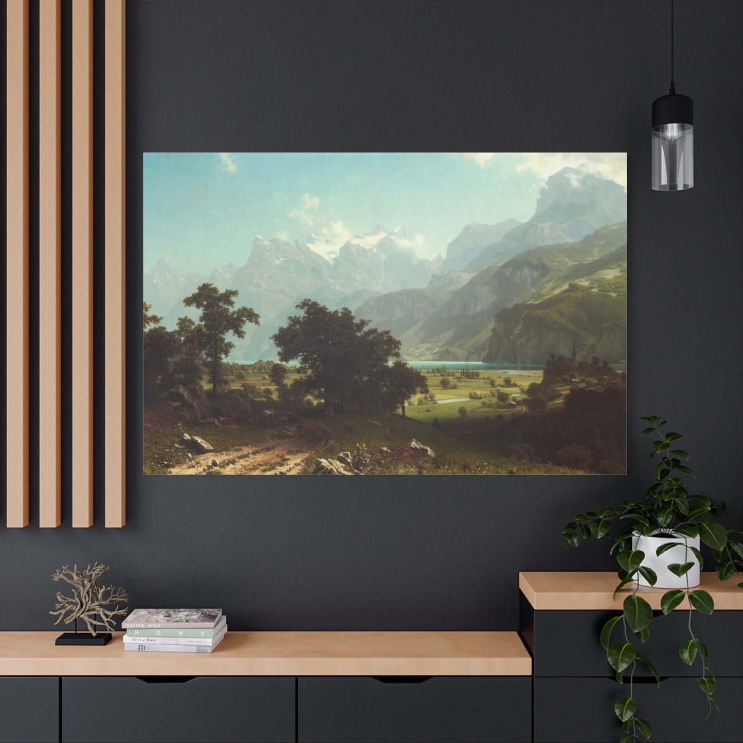 Lake Lucerne - Canvas Wrap