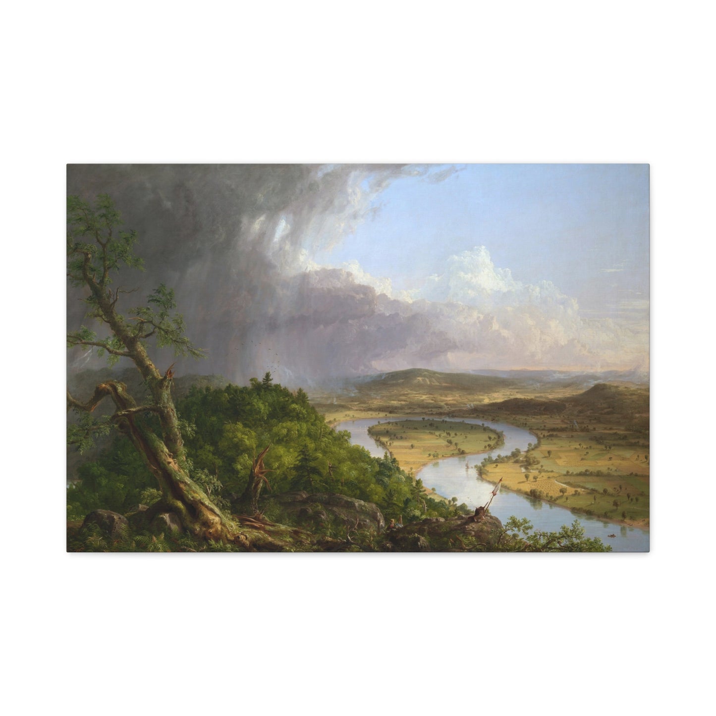 The Oxbow - Canvas Wrap