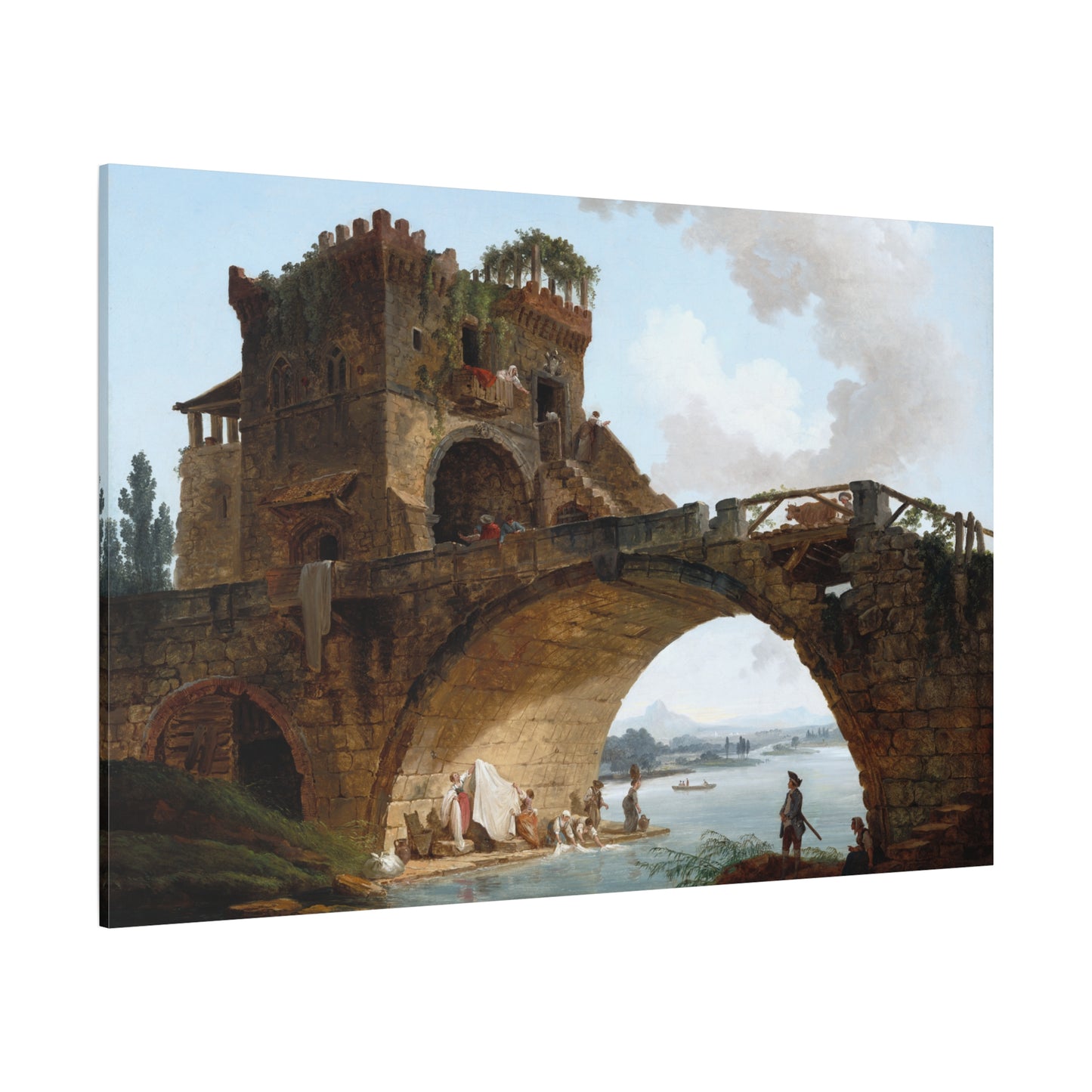 The Ponte Salario - Canvas Wrap