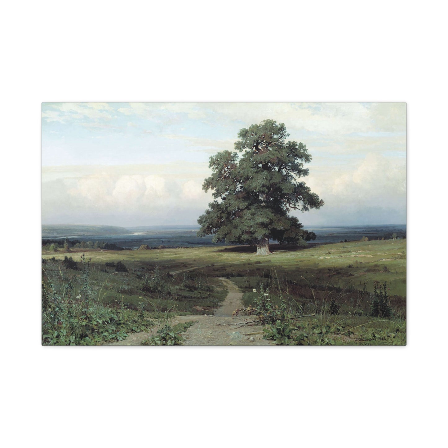 Among the Open Valley - Canvas Wrap