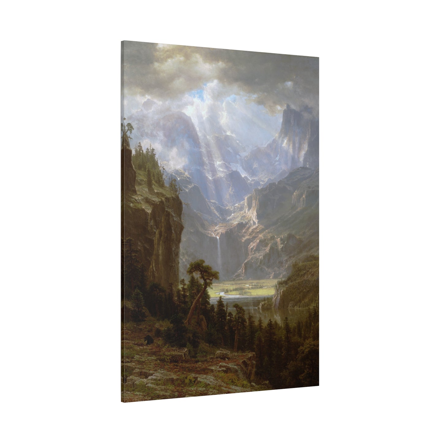The Rocky Mountains, Lander's Peak - Canvas Wrap