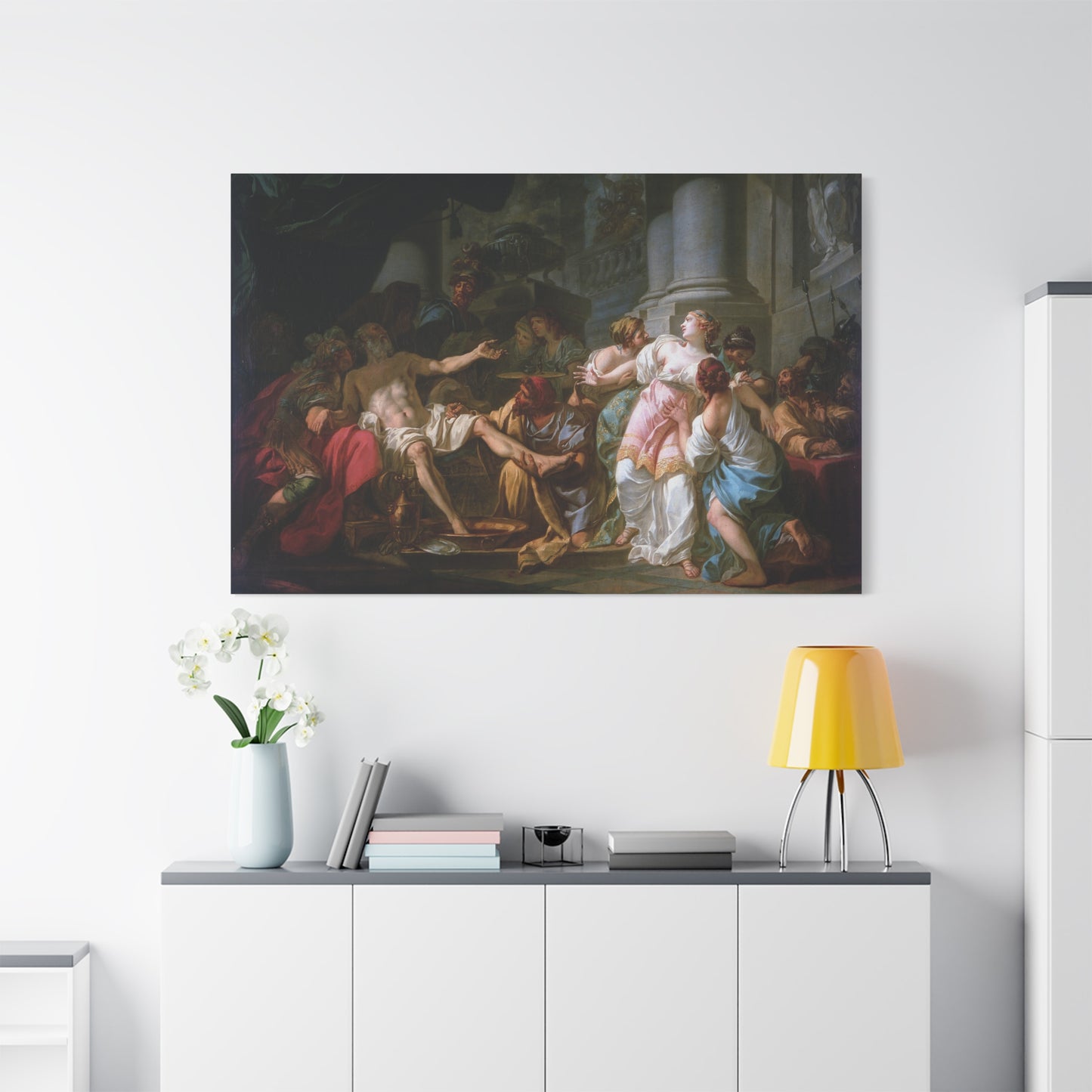 The Death of Seneca - Canvas Wrap