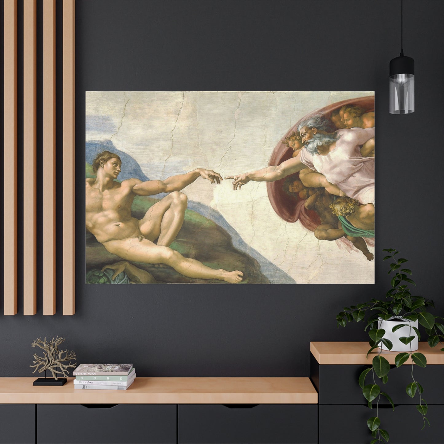 The Creation of Adam - Canvas Wrap