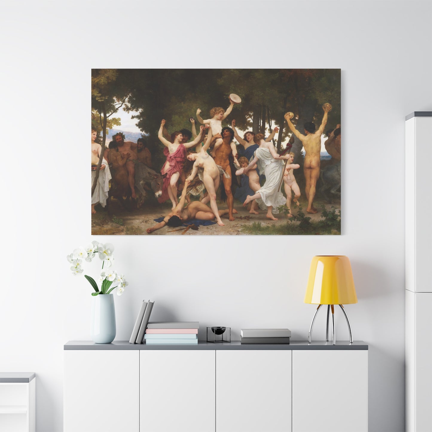 The Youth of Bacchus - Canvas Wrap