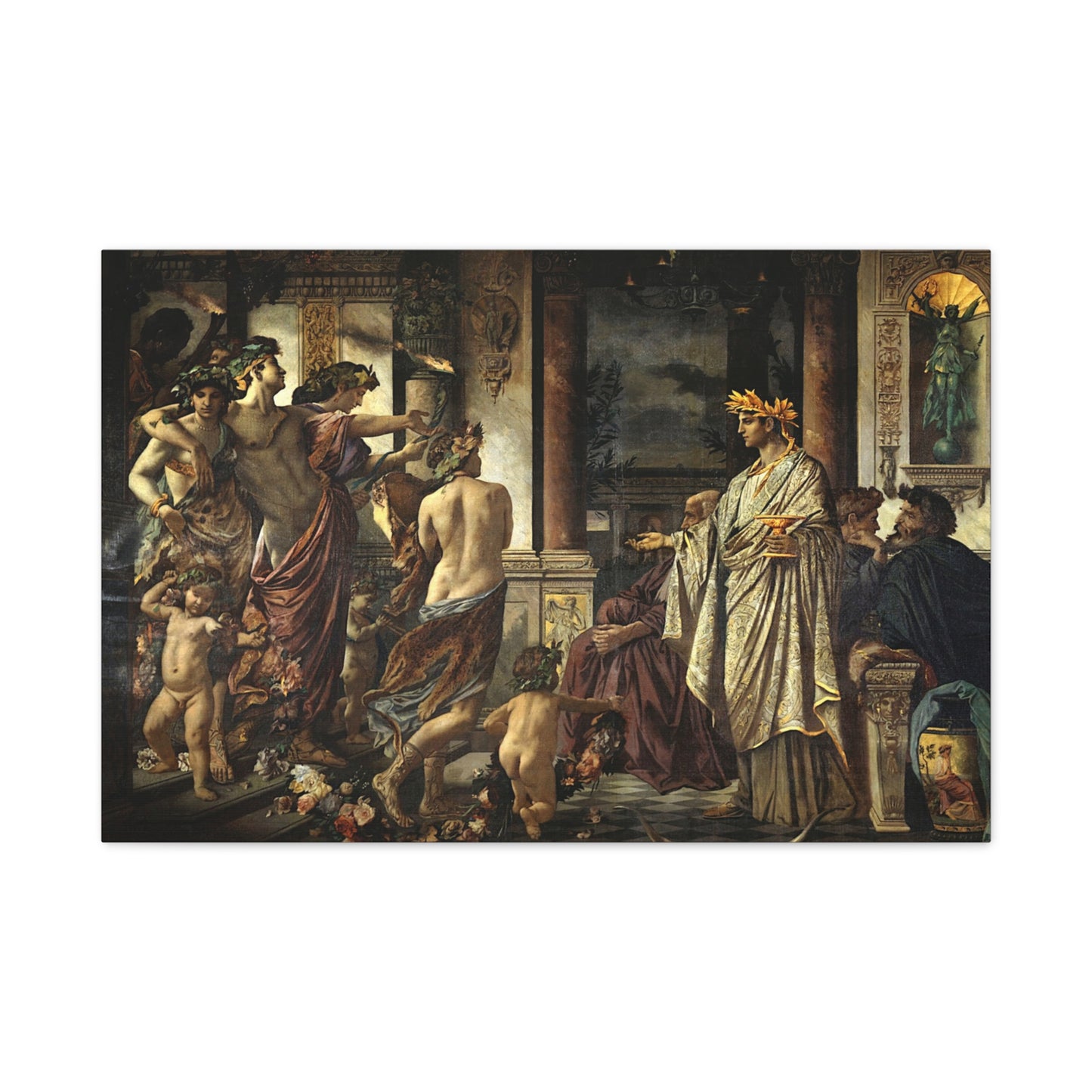 The Symposium - Canvas Wrap