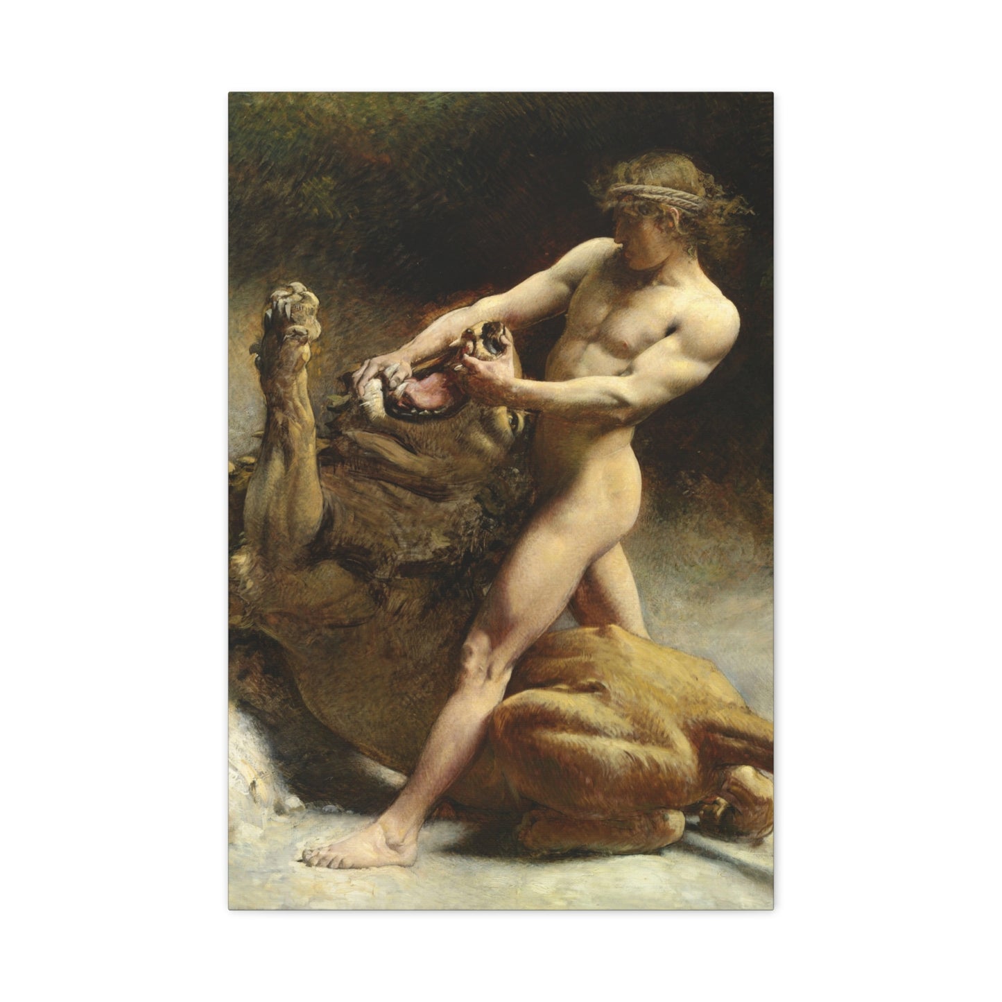 Samson's Youth - Canvas Wrap