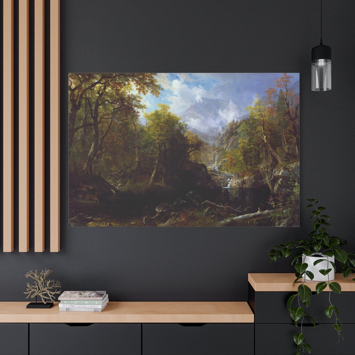 The Emerald Pool - Canvas Wrap
