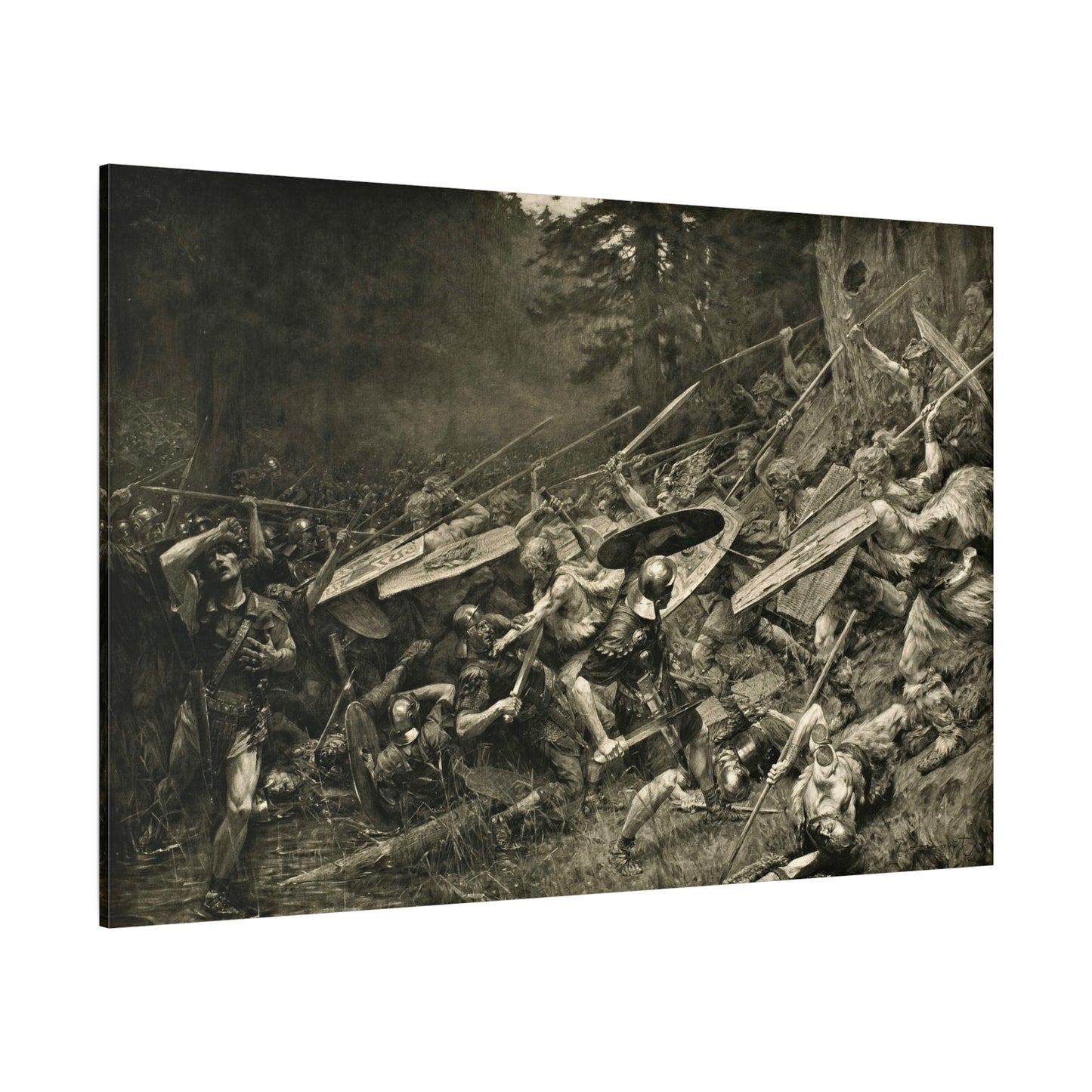 Furor Teutonicus - Canvas Wrap