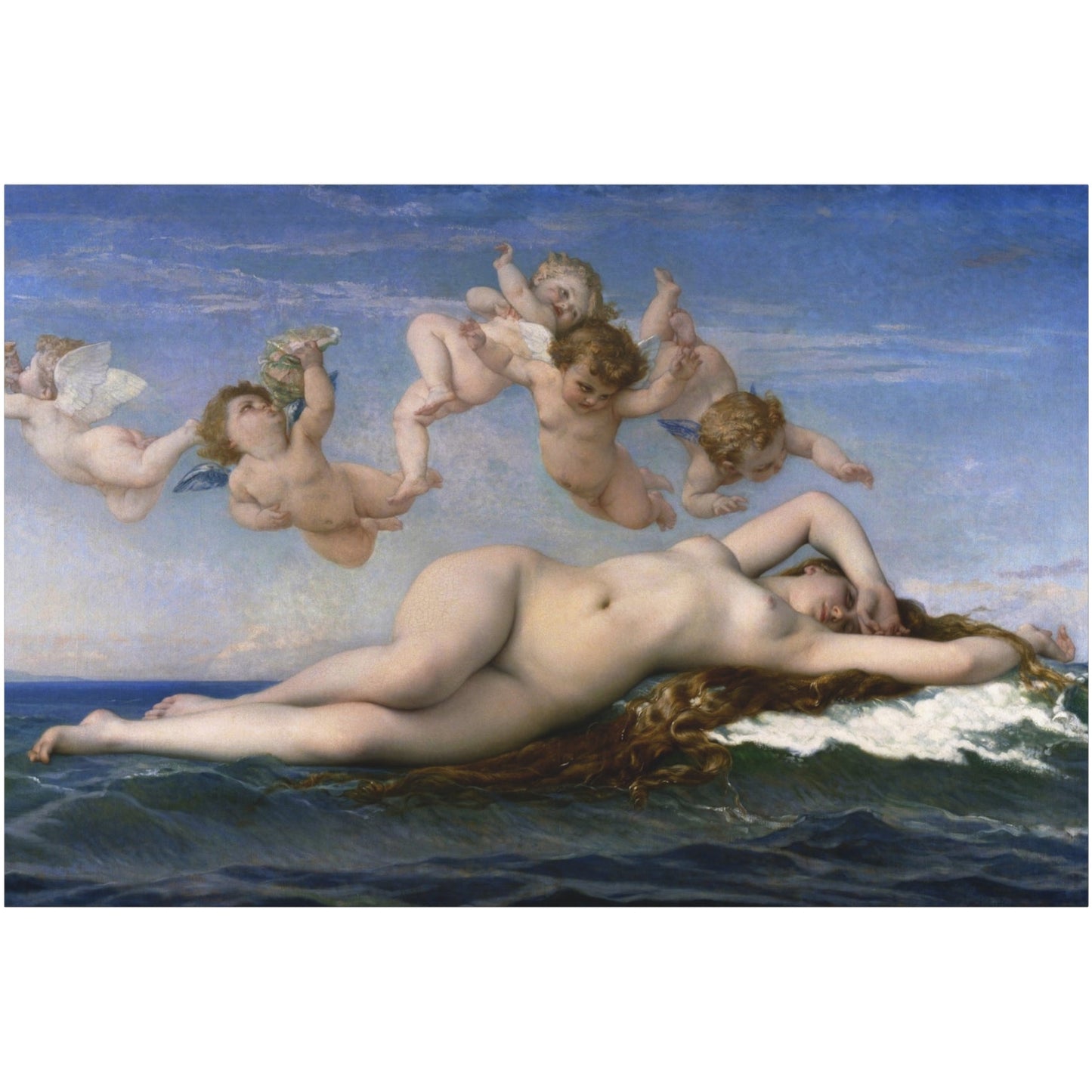 The Birth of Venus (Cabanel) - Canvas Wrap