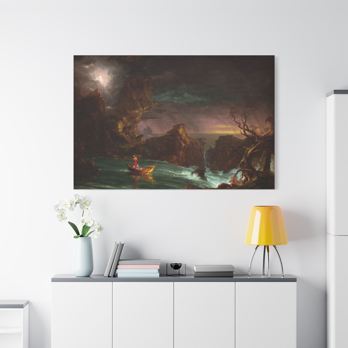 The Voyage of Life, Manhood - Canvas Wrap