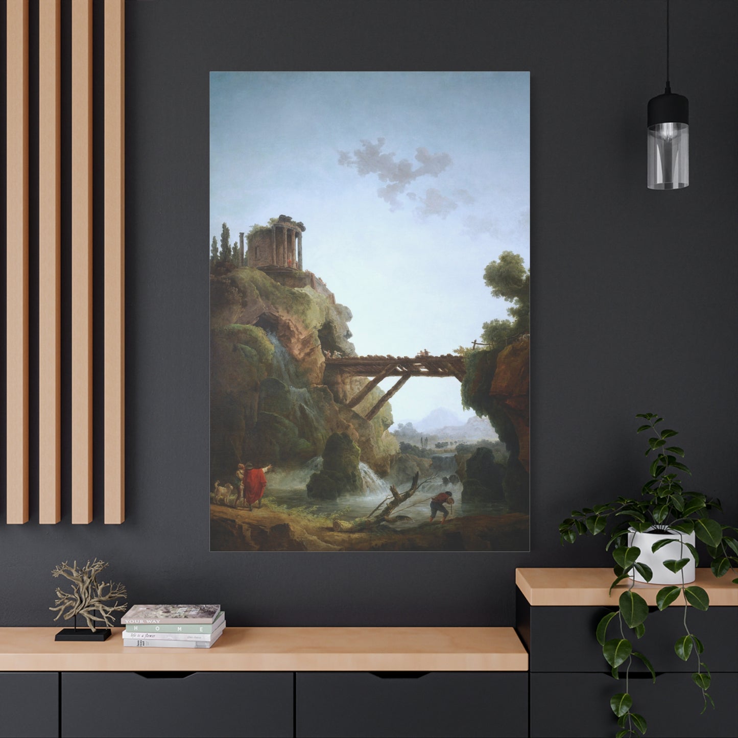Fantastic View of Tivoli - Canvas Wrap