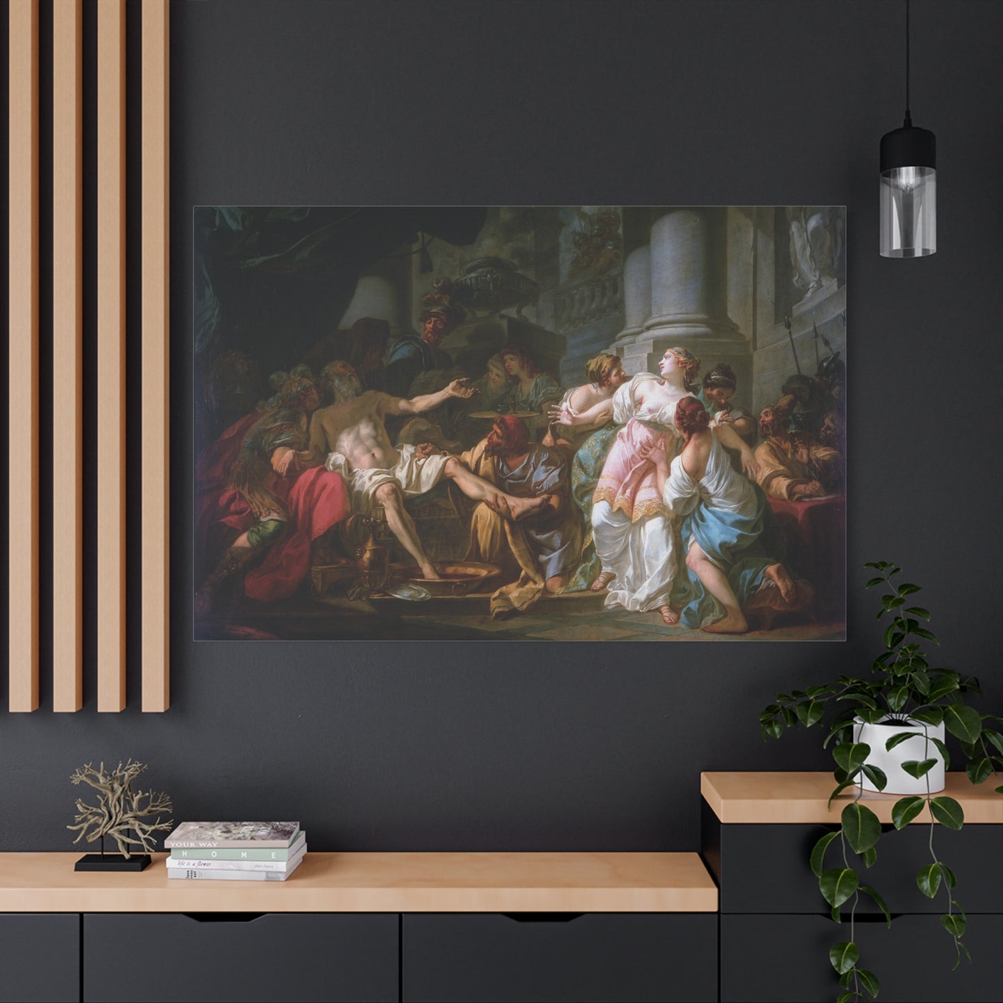 The Death of Seneca - Canvas Wrap