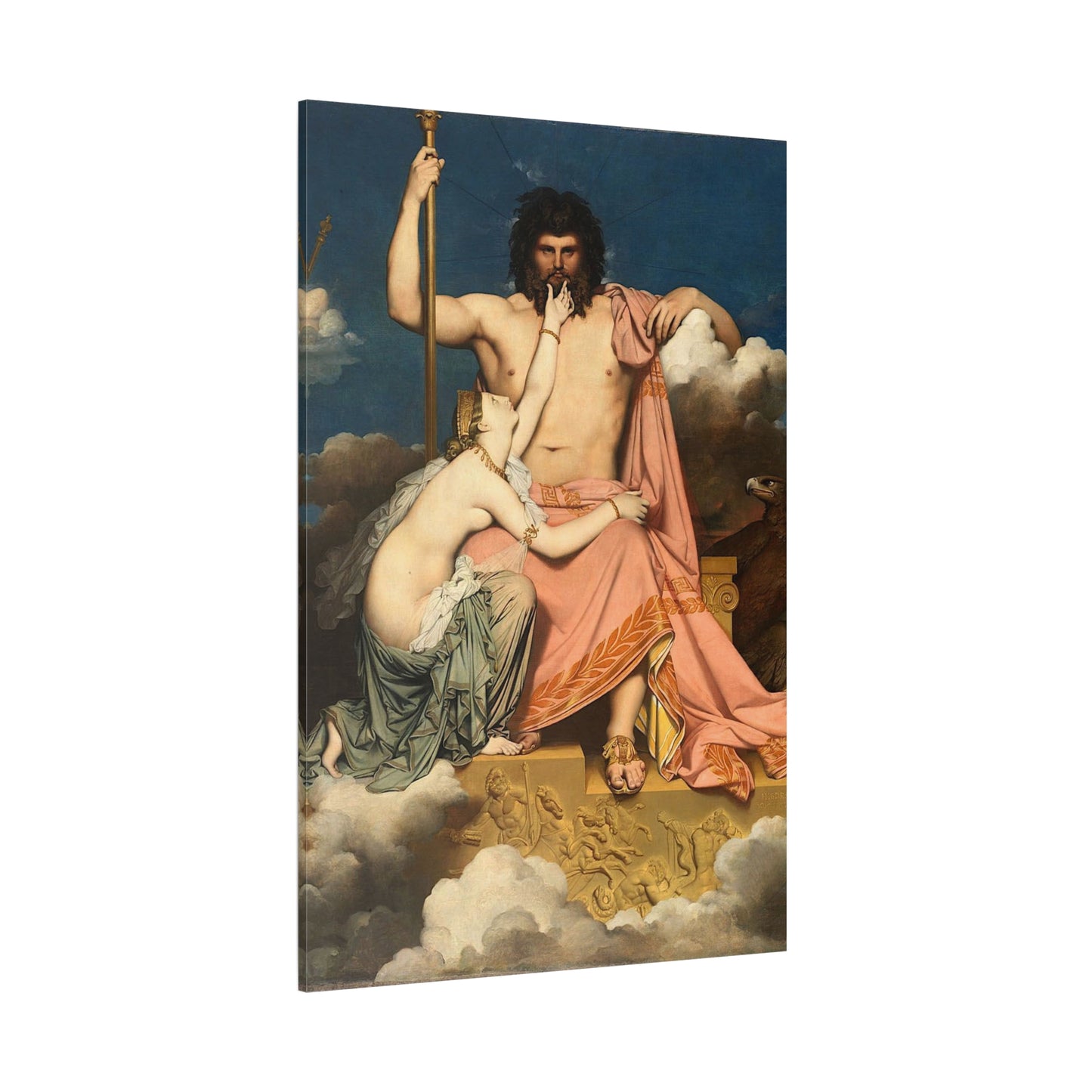 Jupiter and Thetis - Canvas Wrap