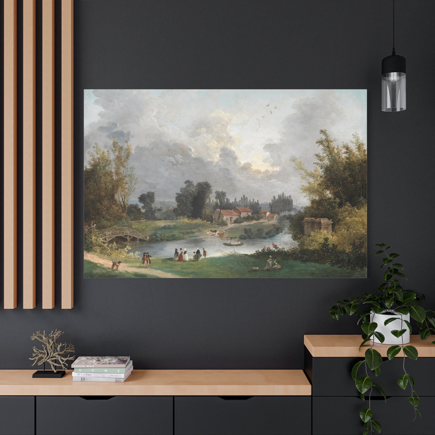 Park Landscape - Canvas Wrap