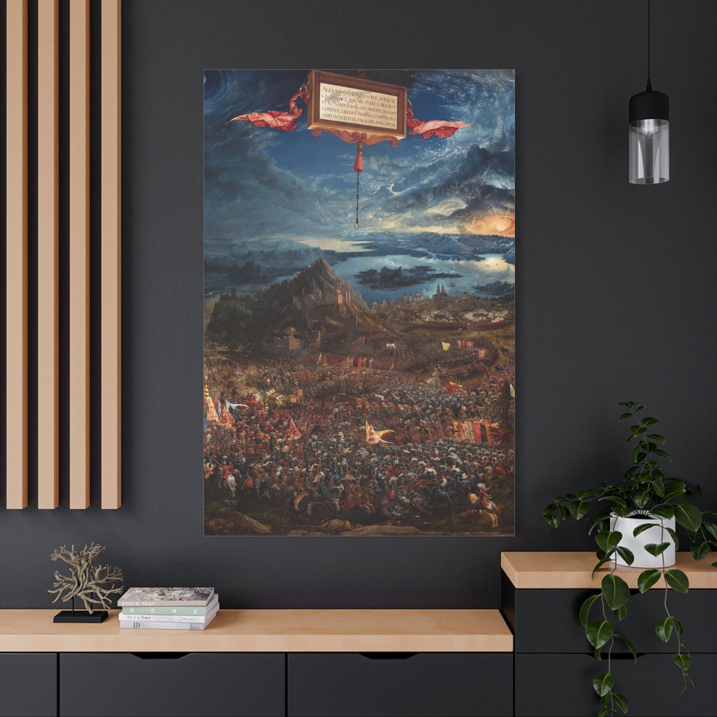 The Battle of Alexander at Issus - Canvas Wrap