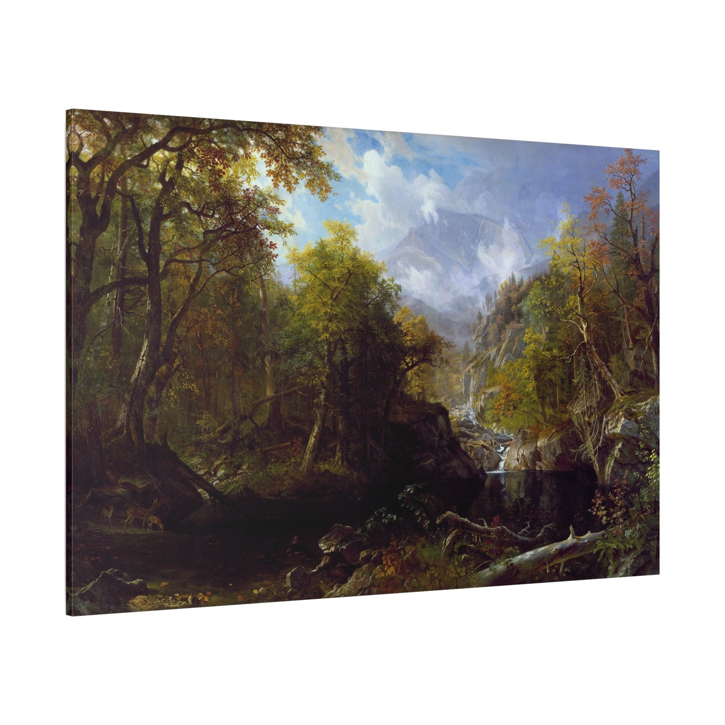 The Emerald Pool - Canvas Wrap