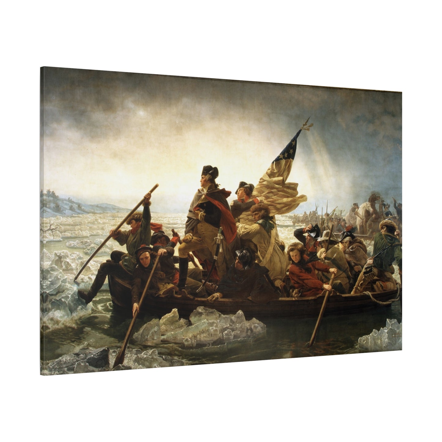 Washington Crossing the Delaware - Canvas Wrap