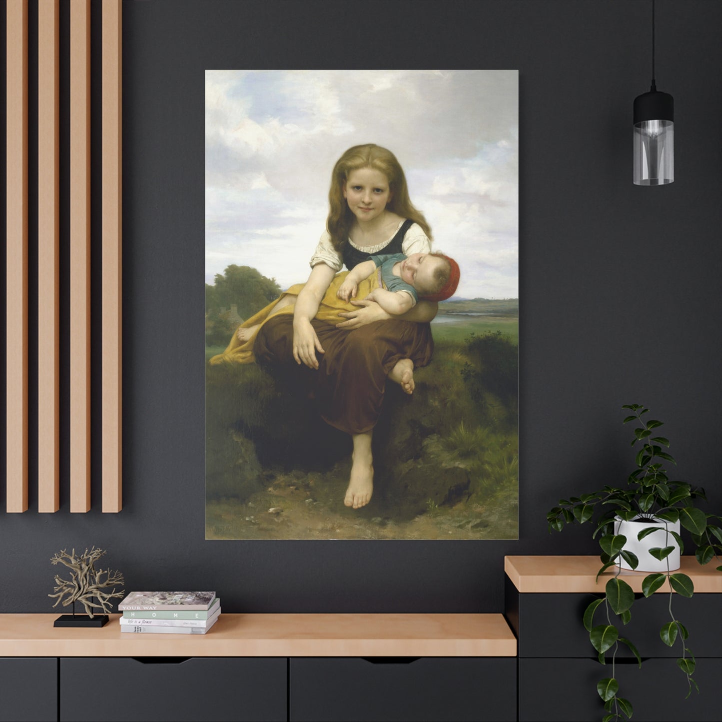 The Elder Sister - Canvas Wrap