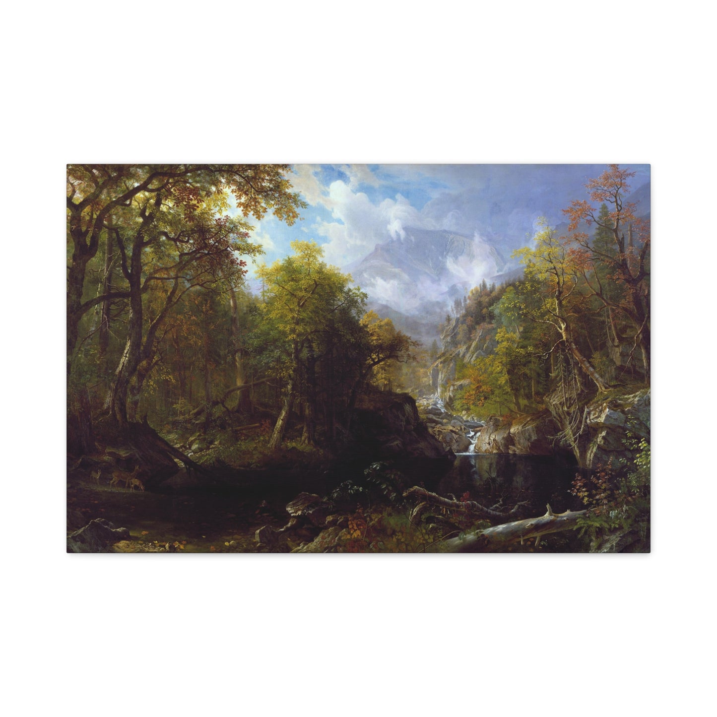 The Emerald Pool - Canvas Wrap