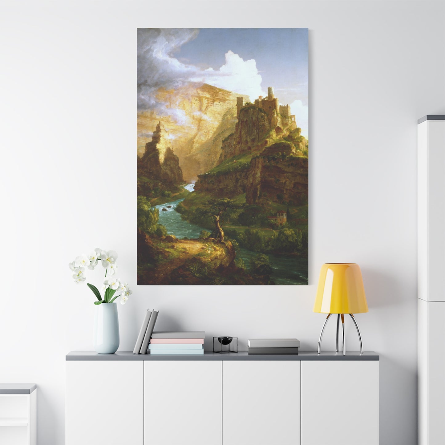 The Fountain of Vaucluse - Canvas Wrap