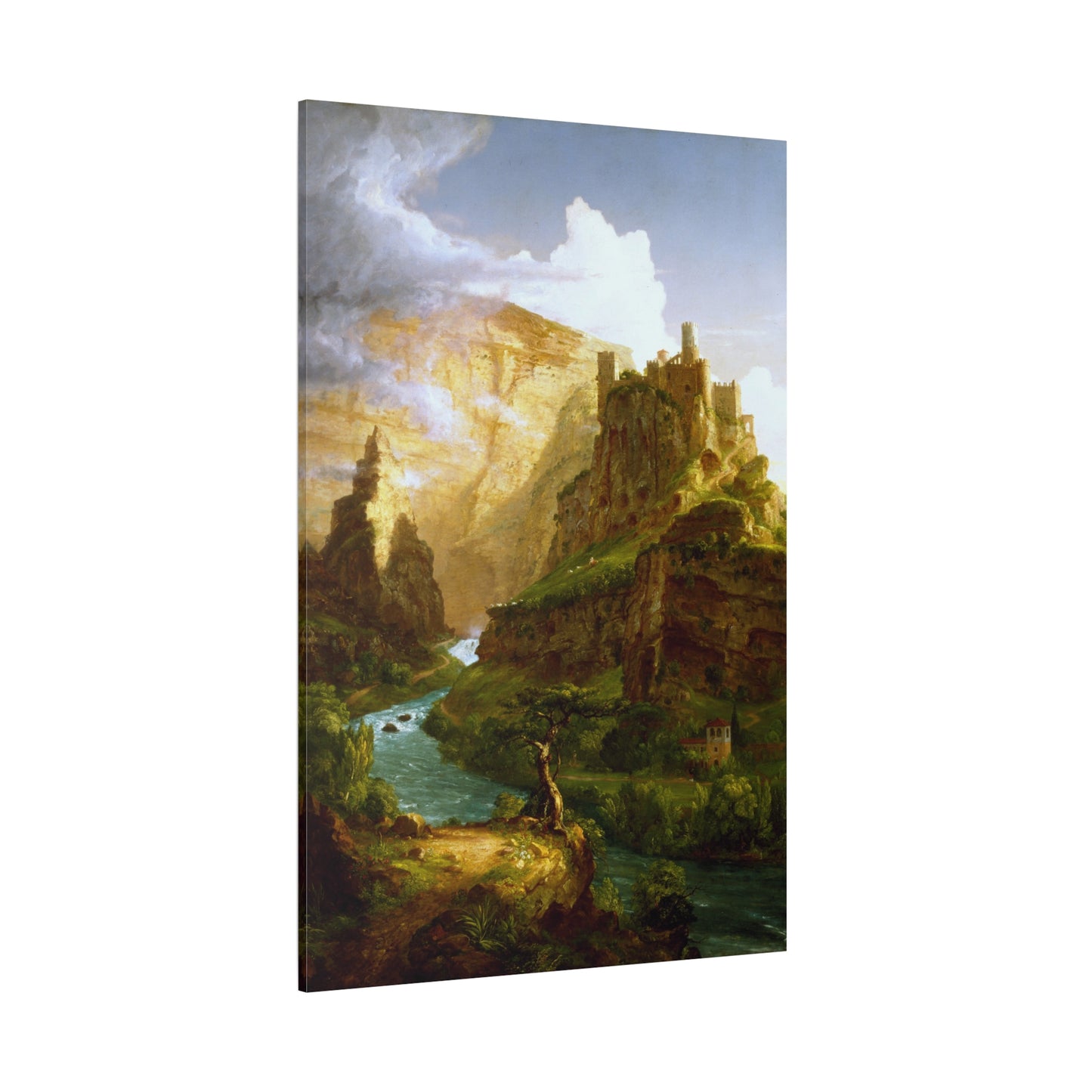 The Fountain of Vaucluse - Canvas Wrap