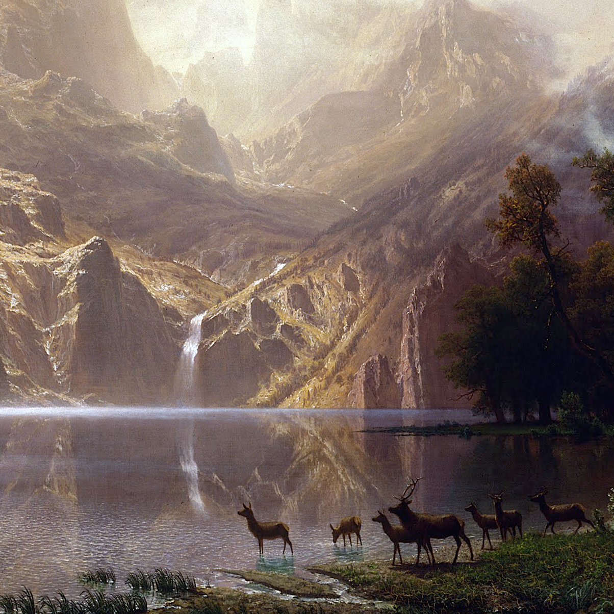 Among the Sierra Nevada Mountains - Canvas Wrap