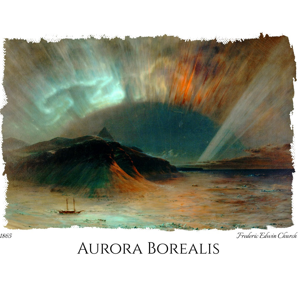 Aurora Borealis - Fine Art T-Shirt