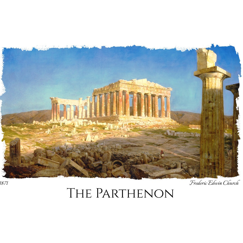 The Parthenon - Fine Art T-Shirt