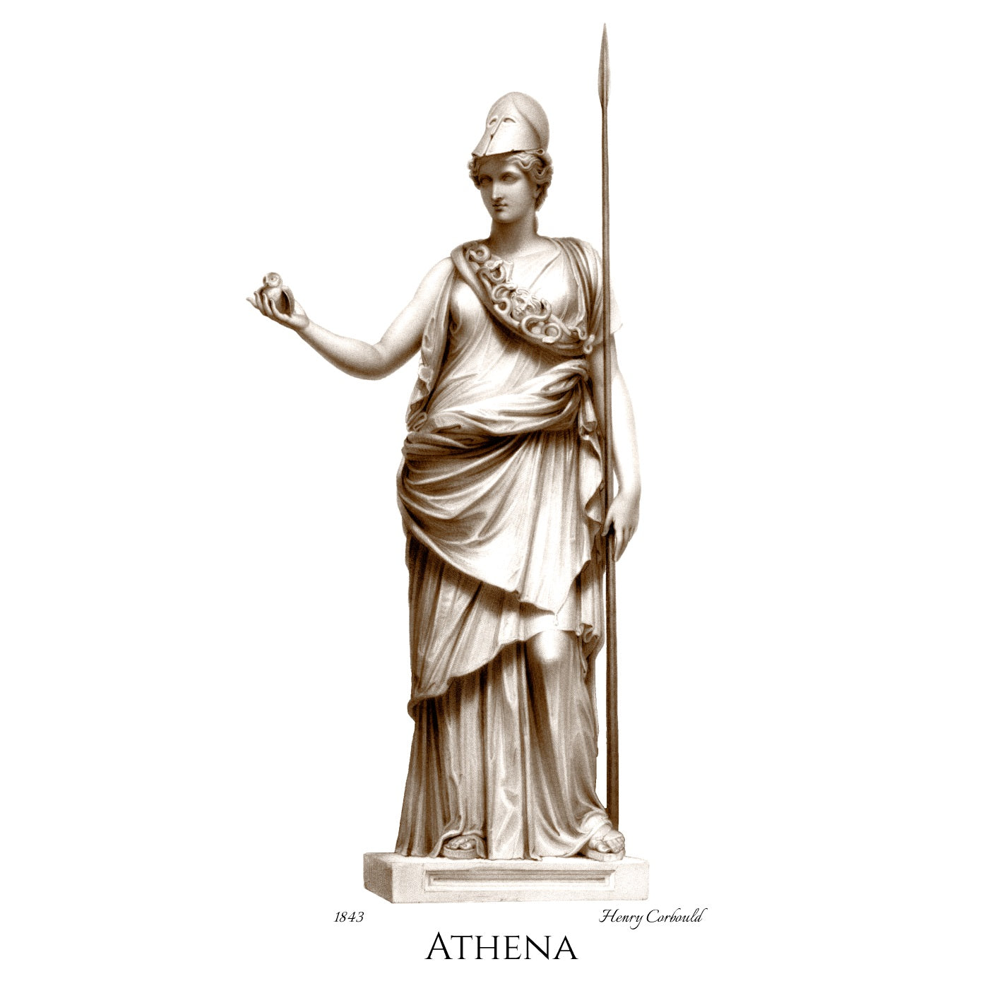 Athena - Fine Art T-Shirt