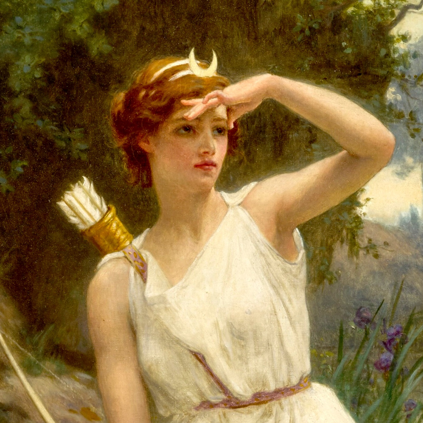 Diana the Huntress - Canvas Wrap