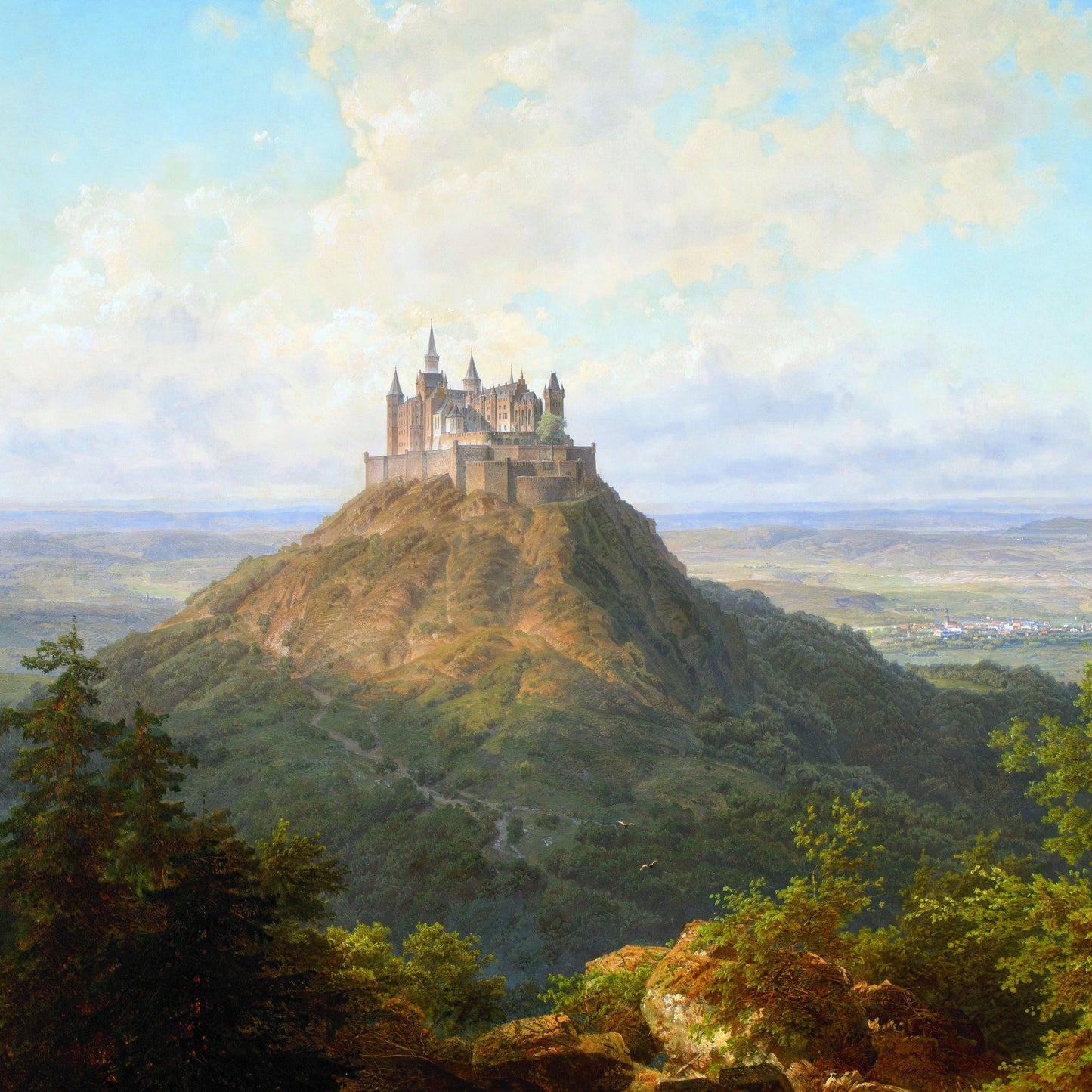 Hohenzollern Castle - Canvas Wrap