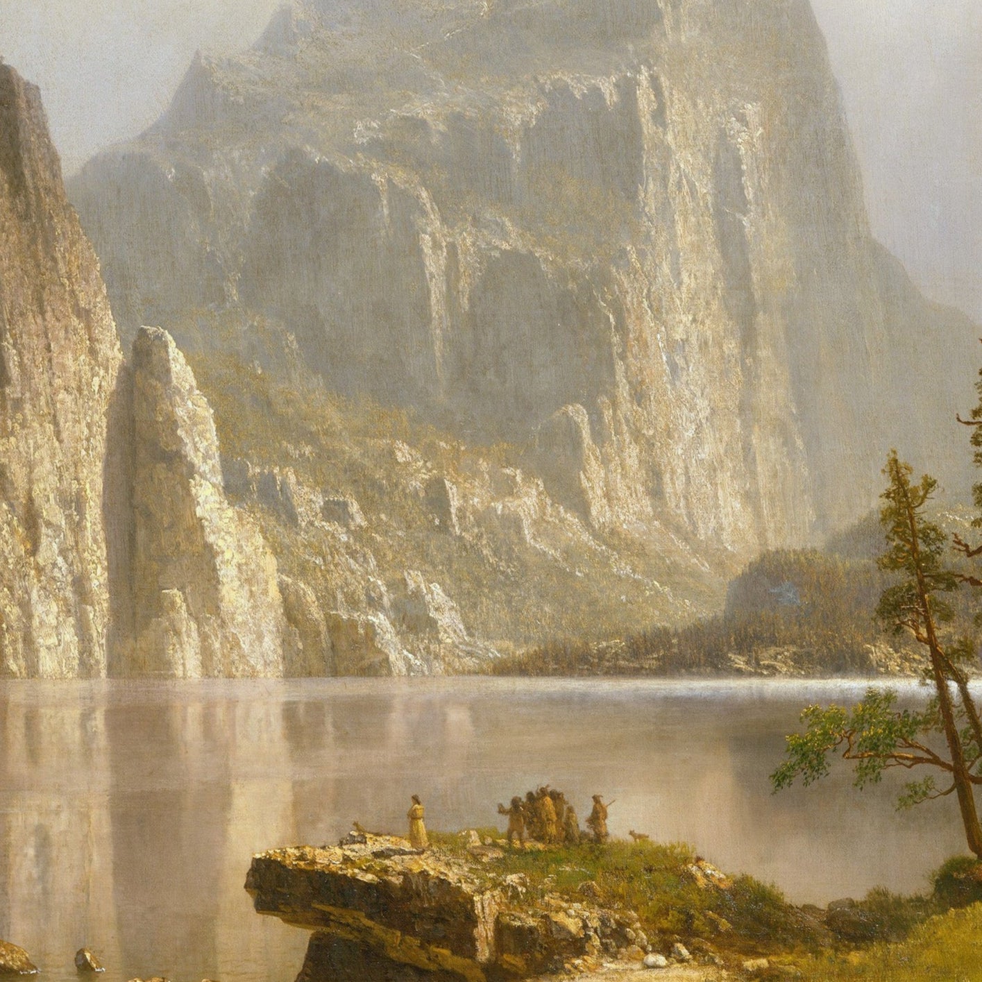 Merced River, Yosemite Valley - Canvas Wrap