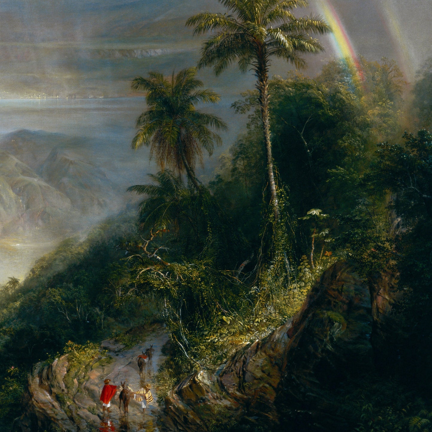 Rainy Season in the Tropics - Canvas Wrap