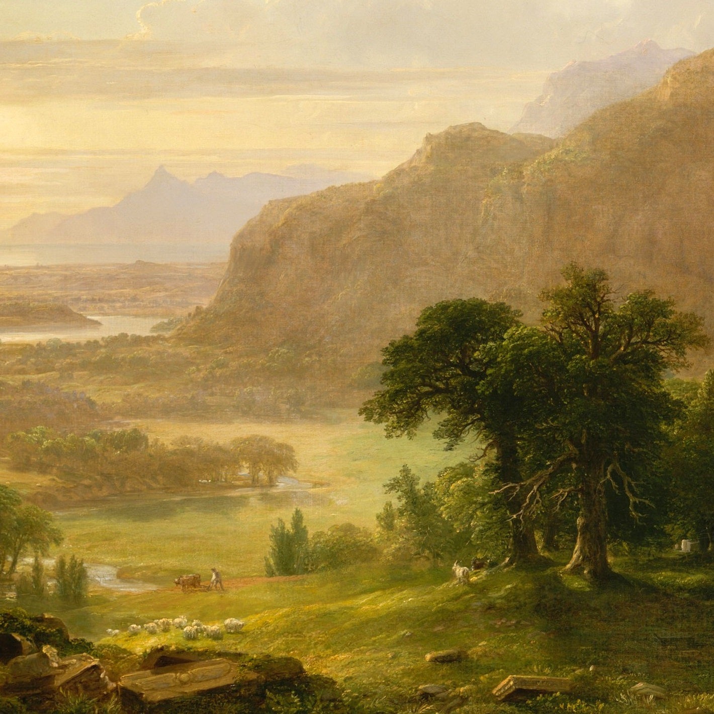 Scene from Thanatopsis - Canvas Wrap