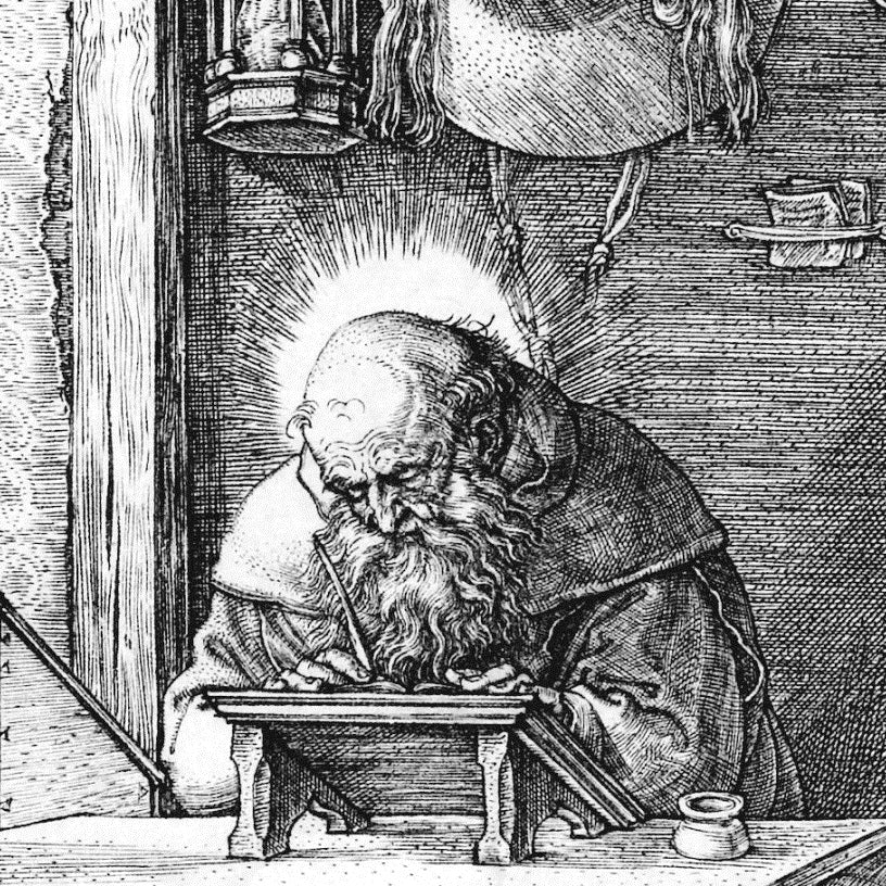 St. Jerome in His Study - Canvas Wrap