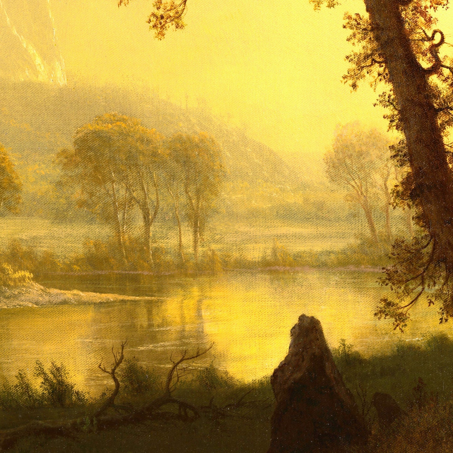 Sunrise, Yosemite Valley - Canvas Wrap