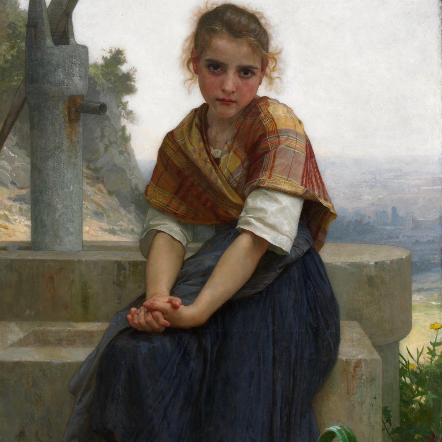 The Broken Pitcher - Canvas Wrap