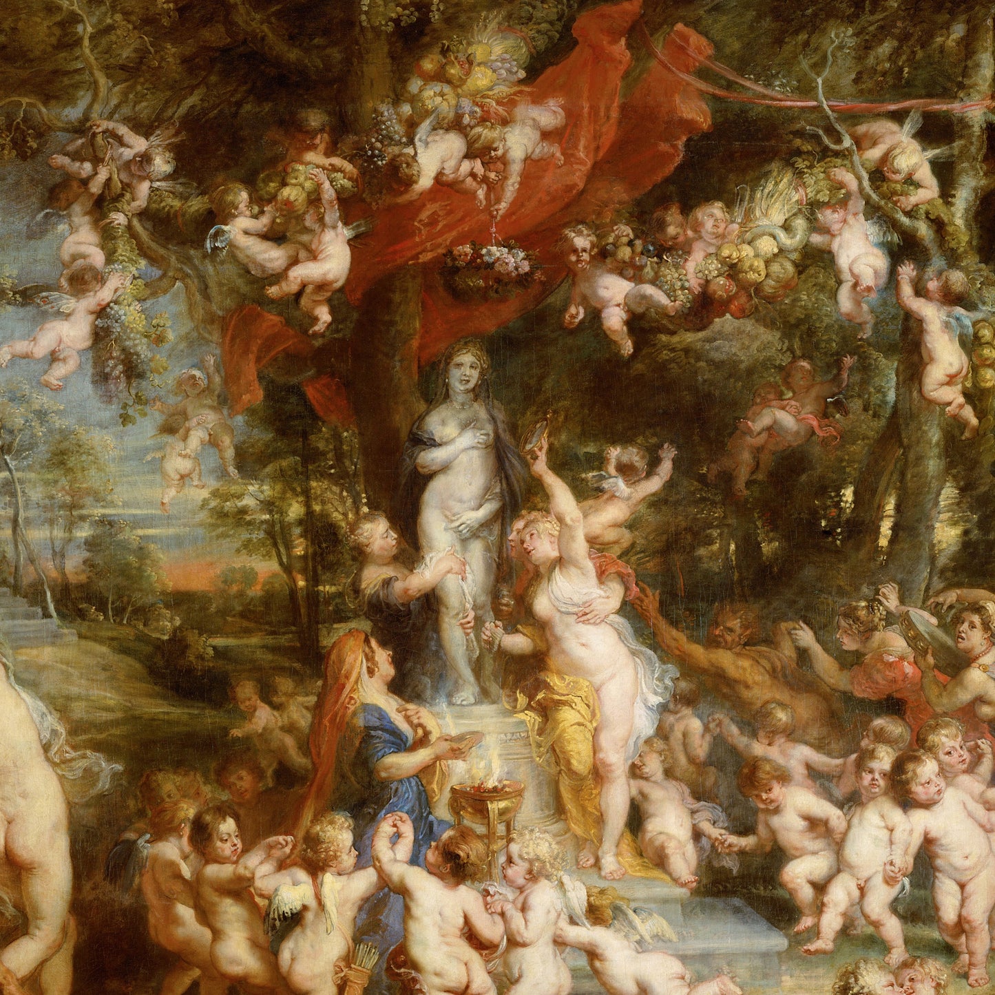 The Feast of Venus - Canvas Wrap